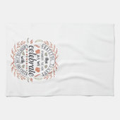  Happy Autumn Herfst Grateful Theedoek (Horizontaal)