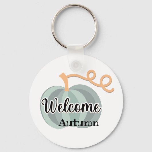 Happy Autumn Sleutelhanger (Voorkant)