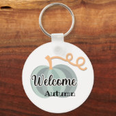 Happy Autumn Sleutelhanger (Voorkant)