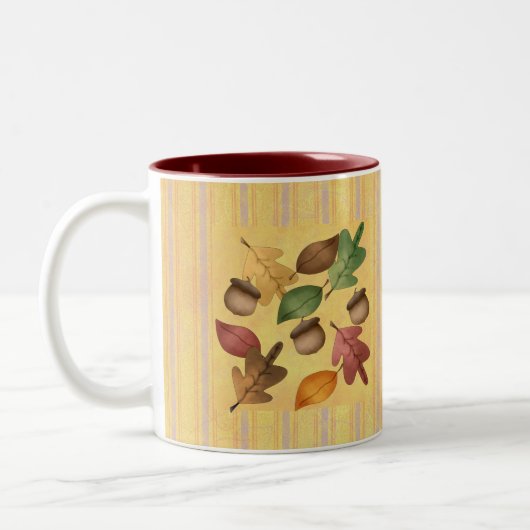 Happy Autumn Tweekleurige Koffiemok (Links)