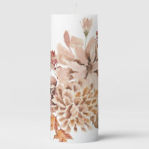 Happy Autumn Waterverf Bloemen