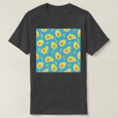Happy Avocado Pattern 5 T-shirt (Design voorkant)