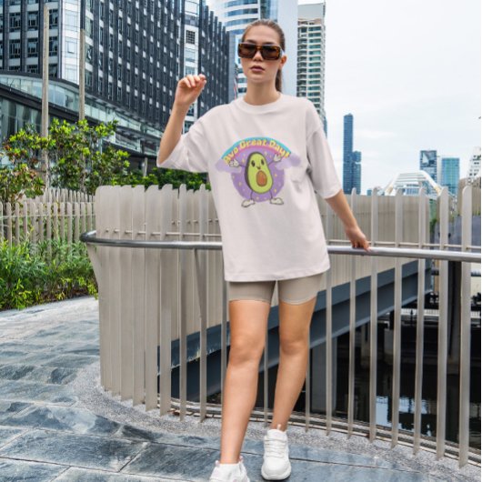 Happy Avocado Smiling T-shirt