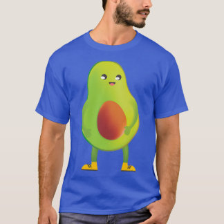 Happy Avocado vegan-fruitcadeautje schattige liefd T-shirt