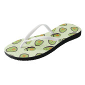 Happy Avocados Kawaii Adult Teenslippers (Schuin)