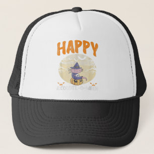 Happy Axolotl-O-Ween Cute Halloween Axolotl Hallow Trucker Pet