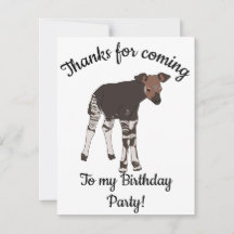 Happy B-day Baby Okapi