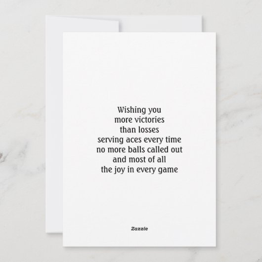 Happy B-day Colorful pickleball paddles 💚 ❤️ 💙 Feestdagenkaart (Achterkant)