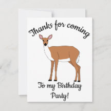 Happy B-day Doe Deer