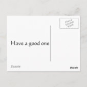 Happy B-day Grandpa Serengeti Plains Briefkaart (Achterkant)