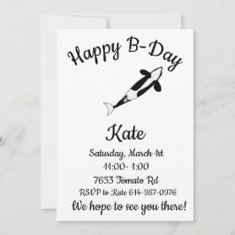 Happy B-day Orka Whale Kaart