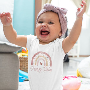 Happy Baby Boho Rainbow Baby Bodysuit