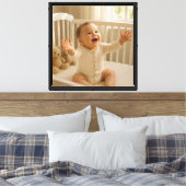 Happy Baby Canvas Afdruk (Insitu (Slaapkamer))