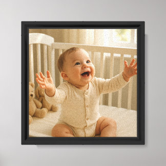 Happy Baby Canvas Afdruk