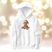 Happy Baby Christmas Elf Boy's Hoodie