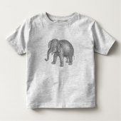  Happy Baby Elephant Kinder Shirts (Voorkant)