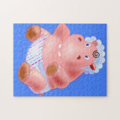 Happy Baby Hippo Legpuzzel (Horizontaal)