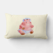 Happy Baby Hippo Pillow Kussen (Voorkant)