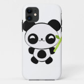 Happy Baby Panda iPhone Case (Achterkant)