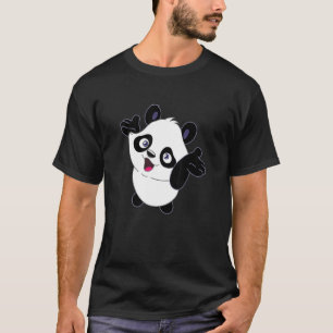 Happy Baby Panda Wildlife Forest Pandas dierentuin T-shirt