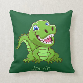 Happy Baby T-Rex Dinosaur Kussen