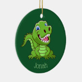 Happy Baby T-Rex Dinosaur Ornament (Rechts)