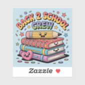 Happy Back 2 schoolpersoneel Sticker (Vel)