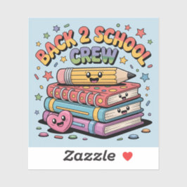 Happy Back 2 schoolpersoneel Sticker