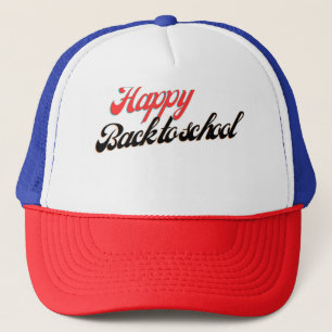 Happy Back To School Beste Trucker Hoed Pet