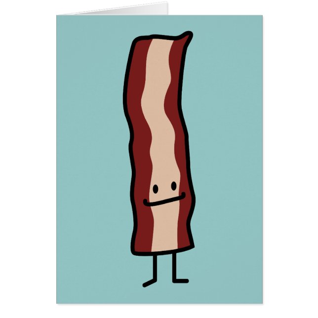 Happy Bacon Smirk Classic Design (Voorkant)