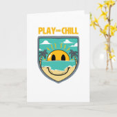 Happy Badge Kaart (Gele Bloem)