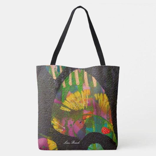 Happy Bag Tote Bag (Achterkant)