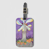 happy bagagelabel (Voorkant (verticaal))