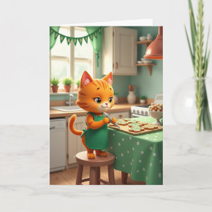 Happy Baking Kat Kaart