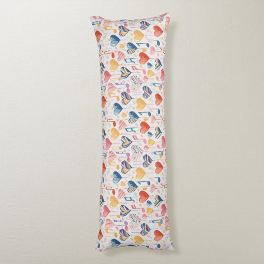 Happy balloons Body Pillow Lichaamskussen (Achterkant (Verticaal))