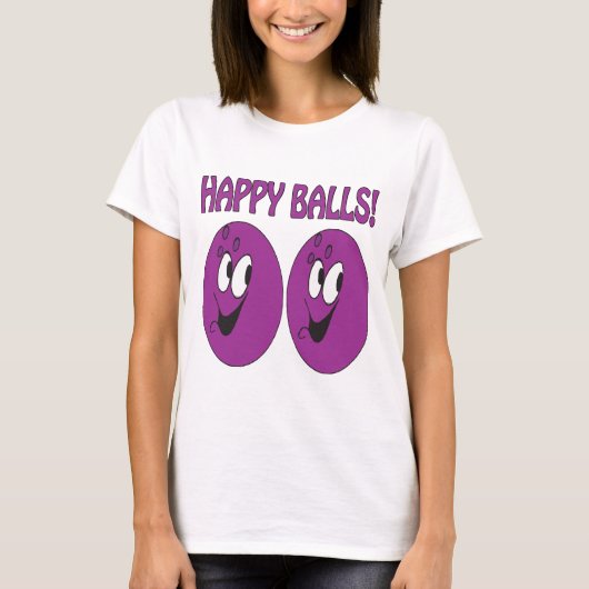 Happy Balls T-shirt (Voorkant)