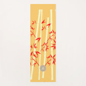 Happy Bamboo Zen Light Custom Monogram Yogamat (Voorkant)