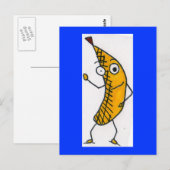 HAPPY BANANA BRIEFKAART (Voorkant / Achterkant)