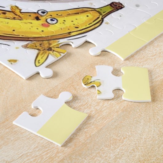 Happy Bananas Puzzle Legpuzzel (Zijkant)