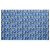 Happy Barbados vlag Housewarming Stof (Yard (91,4 cm))