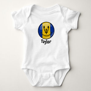 Happy Barbados-vlag Romper