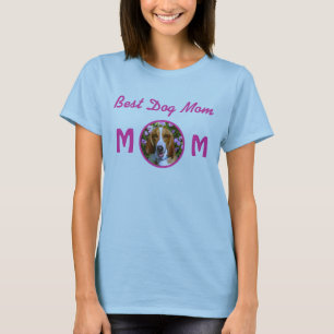 Happy Basset Hound Best Dog Mam T-shirt