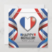 Happy Bastille Day - 14th July Aankondiging (Voorkant)