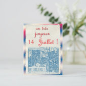 Happy Bastille Day Briefkaart (Staand voorkant)