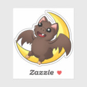 Happy Bat Sticker (Vel)