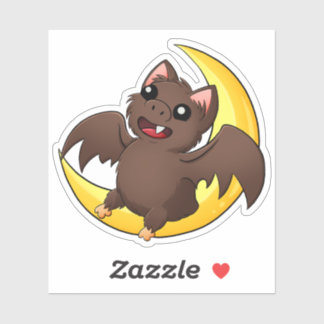 Happy Bat Sticker