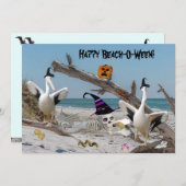 Happy Beach-O-Ween Halloween (Voorkant / Achterkant)