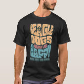 Happy Beagle Dog Owner T-shirt (Voorkant)