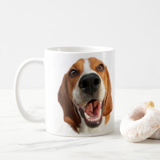 Happy Beagle Koffiemok (Met donut)