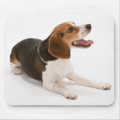 Happy Beagle Mousepad Muismat (Voorkant)